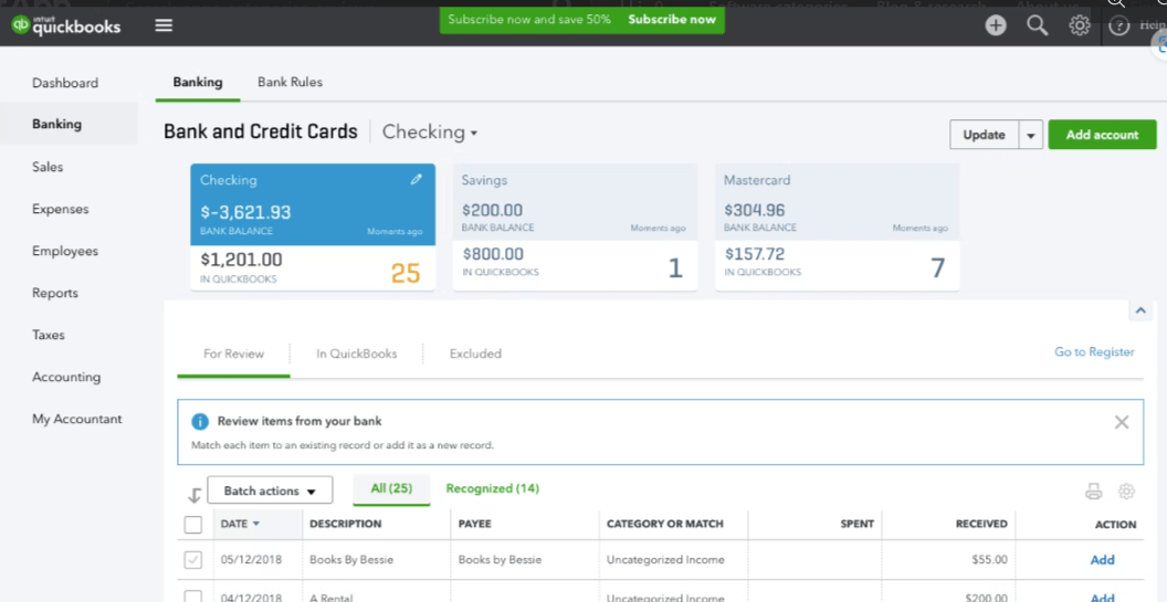 Top SaaS Accounting Software For 2025