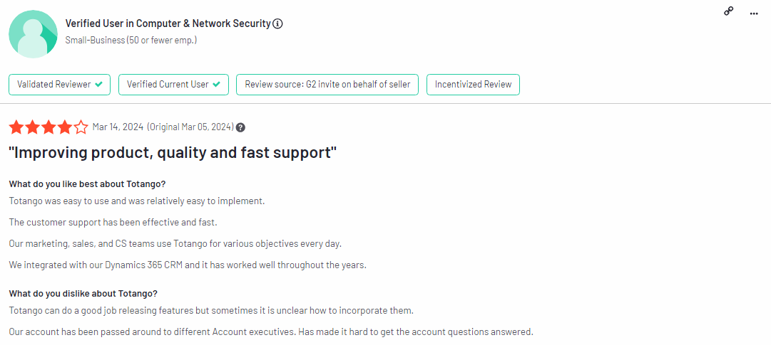 Totango Testimonials 2